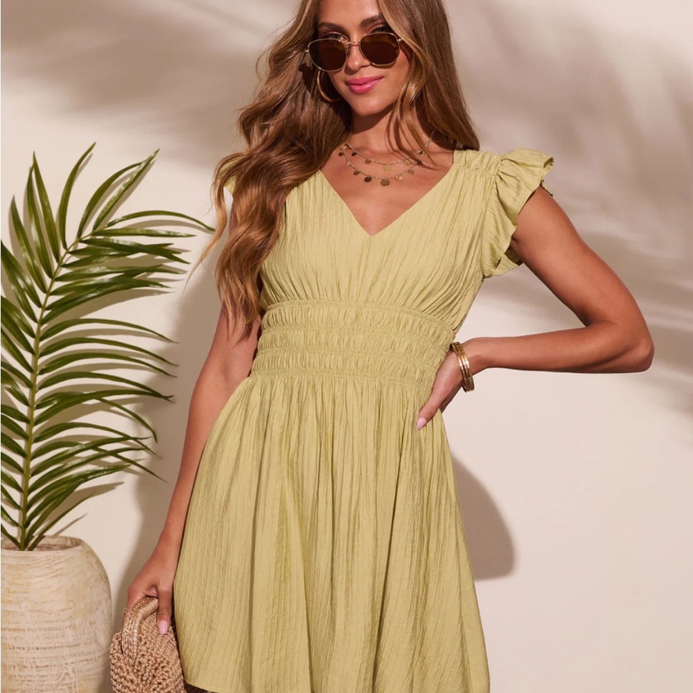 Whispers of Summer Flutter Dress